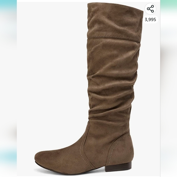 💖HP💖 Dream Pairs Women's Knee High Pull Boots - Picture 2 of 9